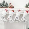 Christmas Decorations Santa Claus Pendants Christmas Socks Gift Bags Christmas Tree Ornaments Pendants Candy Bags