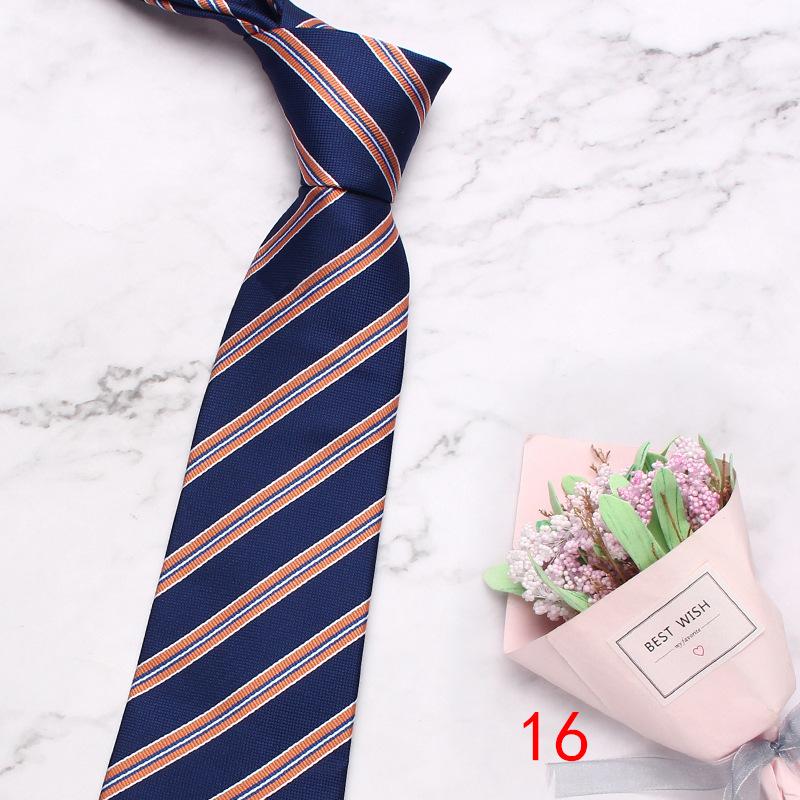 Rael Business Series Tie 8Cm Polyester Silk Business Suit Jacquard Tie Bulk Tie