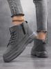 Women Sneakers Spring New Leather Non-slip Round Toe Women Shoes Casual Women Shoes