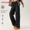YAYA Unisex Winter Goose Down Cargo Ski Pants