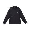 FILA Fleece Long Sleeve Jacket Men Outerwear Deep-Black A11M331502F