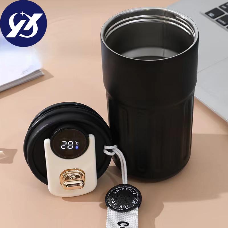 450 Ml Intelligent Insulating Cup for Intelligent Temperature Display Insulating Water Cup Vacuum Bottle Coffee Cup