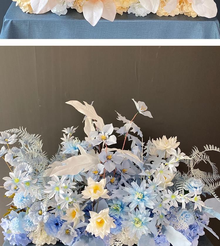 Artificial Wedding Venue Floral Decor for Aisle, Stage, and Reception