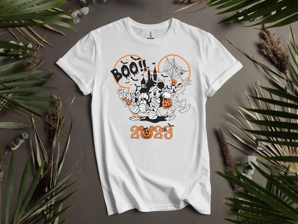 

Boo 2023 Halloween Mickey s Friend T-shirt T shirt Men Women Unisex Tshirt K1024 3XL
