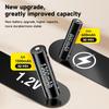 PALO Rechargeable Battery AA 1.2V Ni-MH Batteirse AA(HR6) 1300mAh and AAA(HR03) 600mAh NI-MH 2A/3A Rechargeable Batteries+6-slot charger