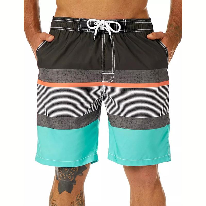 Summer New 3d Printed Flower Beach Shorts Men Tropical Plants Graphic Swimming Trunks Surf Board Shorts With Drawstring