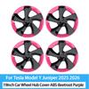 For Tesla Model Y Juniper 2025 HubCap 19 Inch Wheel Caps Auto Performance Replacement Hub Cap Full Rim Cover Accessories 4PCS