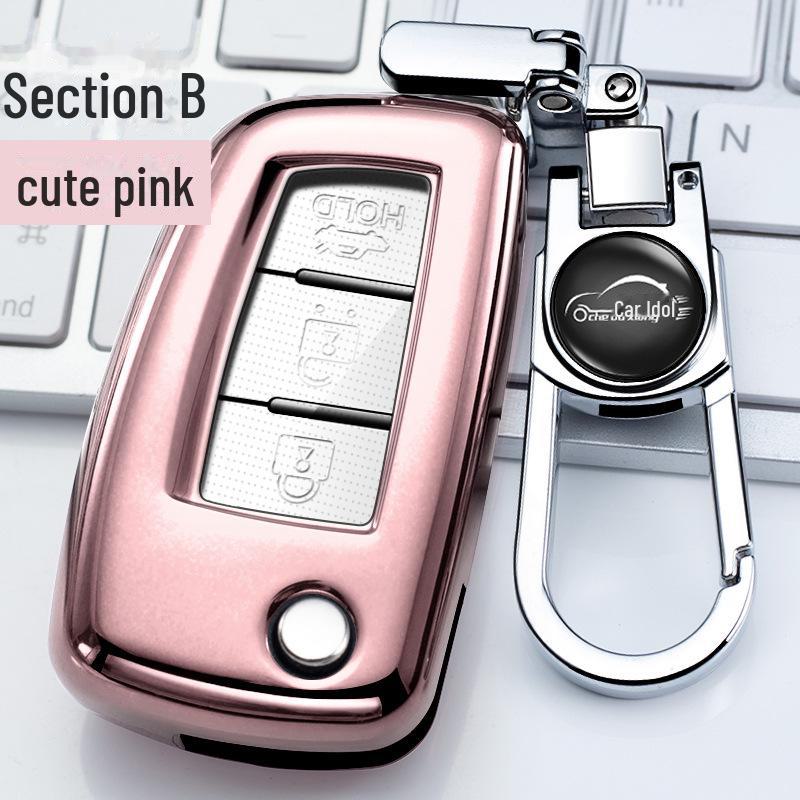 Wysokiej klasy obudowa pilota do samochodu Dongfeng Nissan Sylphy, Qijun, Teana, Qashqai, Tiida, Kicks.