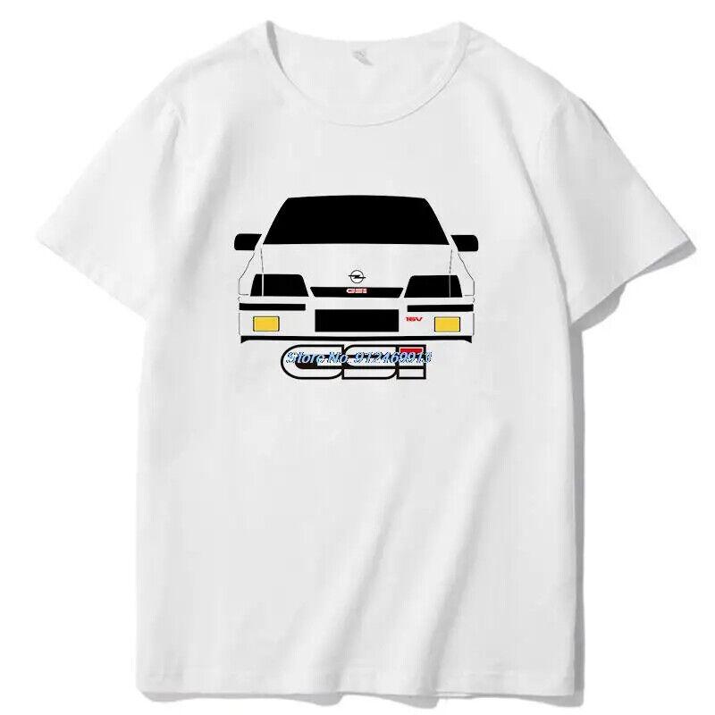 Camiseta blanca opel kadett gsi 16v graphic t shirts oversized t shirt Tops Tees Unisex T-Shirt XXXXL