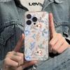 Retro Flower for iPhone17promax Apple 16 Mobile Phone Case 14/13 Fine Hole 15 Small Fresh Foreign Trade