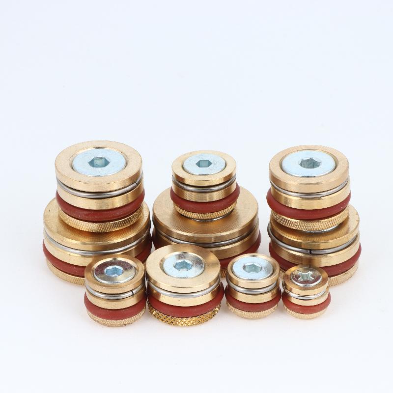 Brass Knurled Mold Water Stop Plug With Rust Resistance High Heat Resistance For Industrial Mold Repair And Manufacturing
