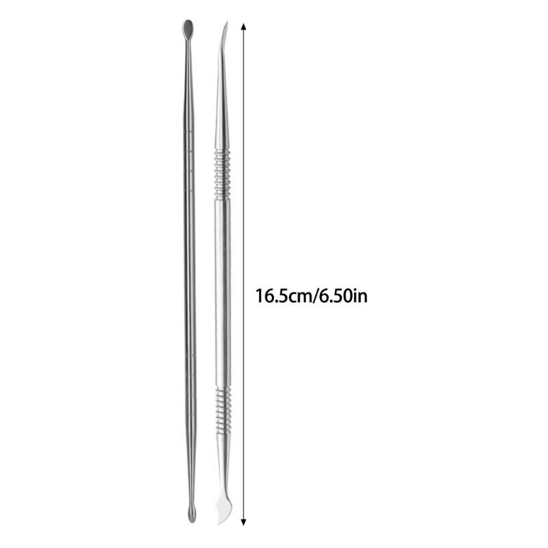 Nail Art Sculpture Pen Nail Art Pen Double Head Nail Art Tools Nail Carving Drawing Shaping Pen for Nail Salon Home