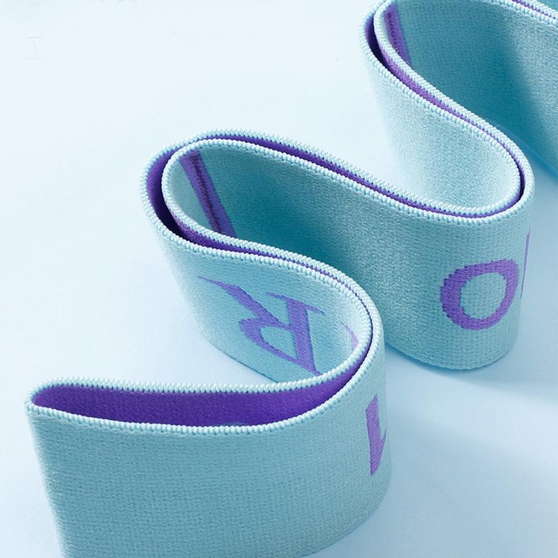 9 Segment Slimming Resistance Band Yoga Auxiliary Stretching Belt Adult Latin Training Elastic Bands Beginner Pilates Fitn Practical Use