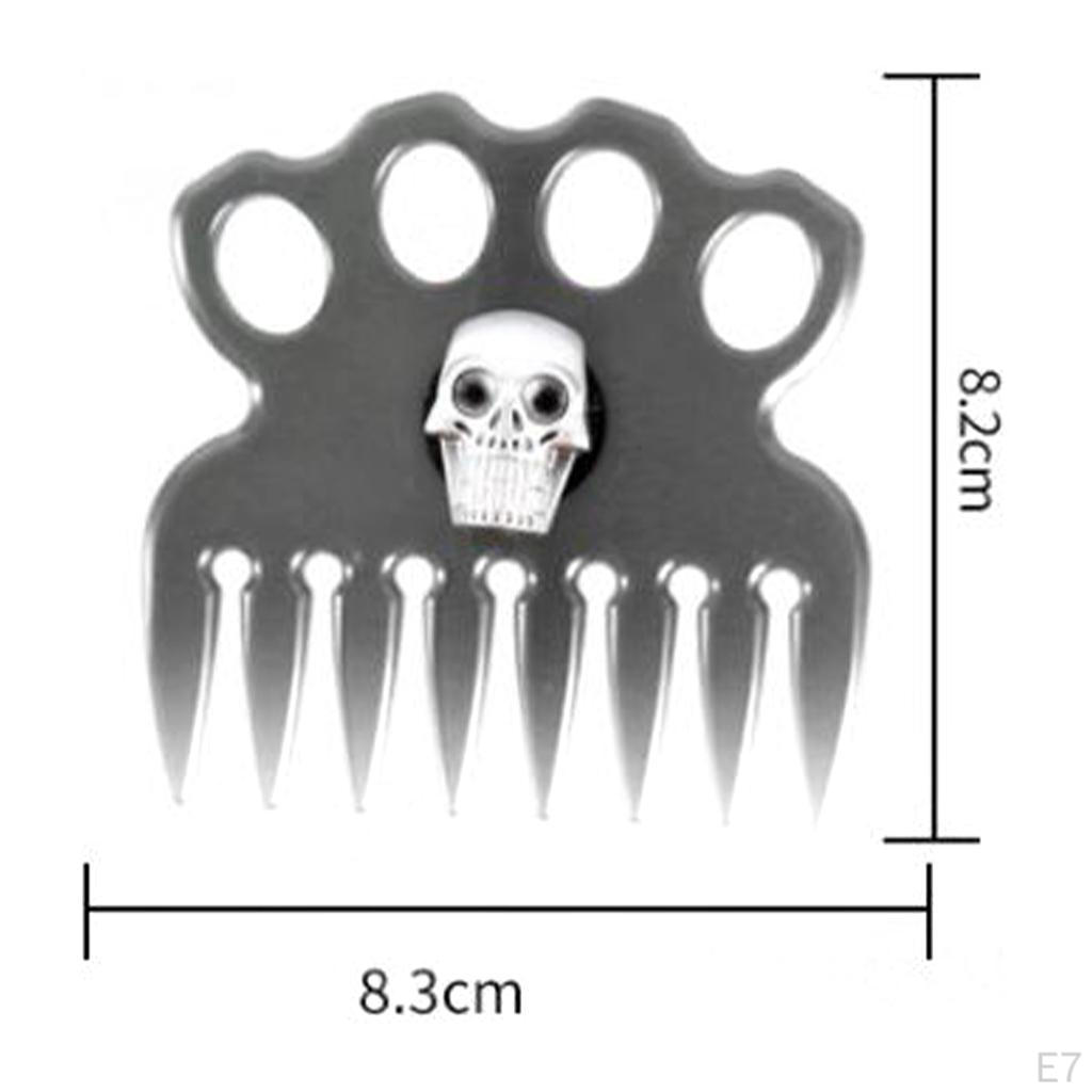 Comb Angle Adjustment Portable Guide with Level Flattopper Hair Pick Skull Pocket for
