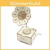 Customizable Vintage Wooden Music Box Diy Craft Retro Eight-tone Model