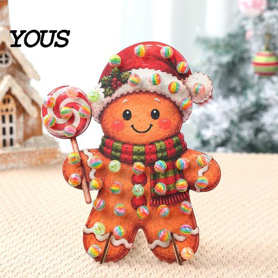 Decorative Wooden Lollipop Holder Christmas Display Stand, Creative Candy for Stand Lollipops And Candies Buffet Table, Dessert Holiday Party