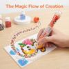 Transparent Body Automatic Fuse Bead Pen Ergonomic Grip Fuse Beads Pen  Perler Beads