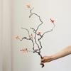 Zen Wabi-sabi Dried Flower Vase for Living Room or Hotel Decor with Dragon Jujube Branches