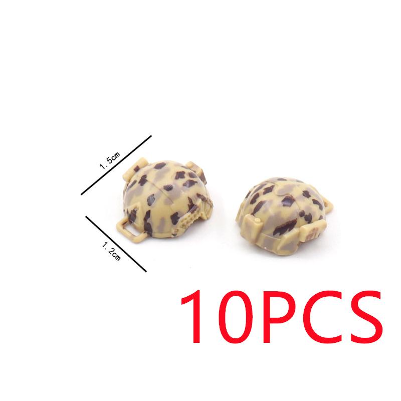 MOC Military Modern Weapon Accessories Building Blocks Character Backpacks Helmets Vests Armors Night Vision Devices Bricks Toy