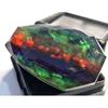 Natural Opal Like Organic Ammolite Fancy Cut 62-64 Ct Stunning Loose Gemstone