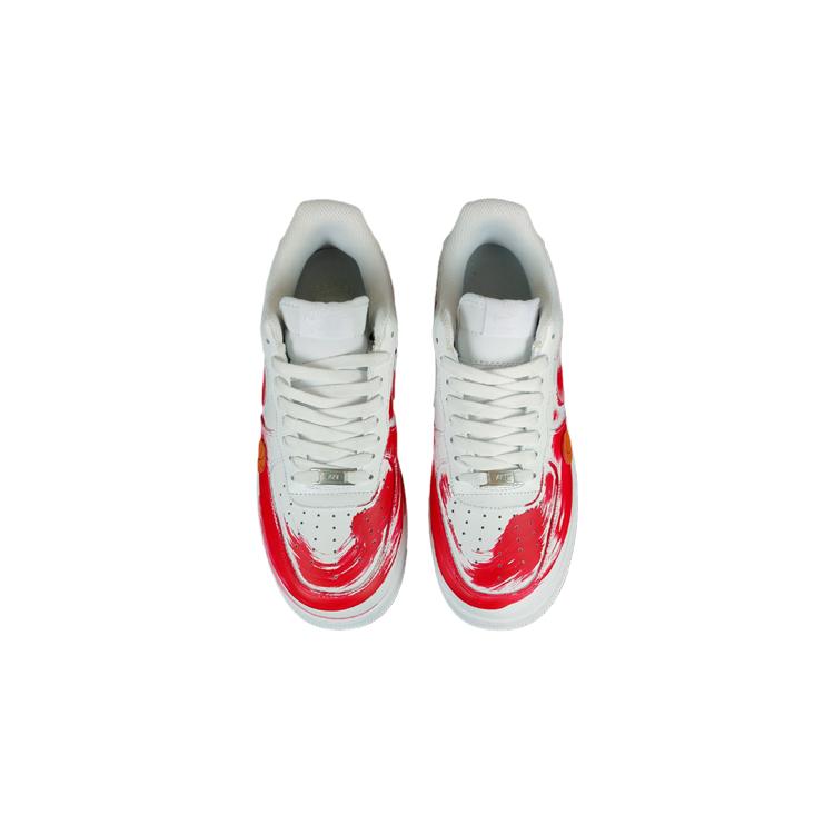Nike Air Force 1 Low Air Force 1 Low top Skateboard Shoes Men's White Red CW2288-111(team5-)