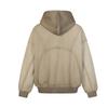 Washed Distressed Oversized Zip Hoodie Men American Streetwear Heavyweight Sweatshirt