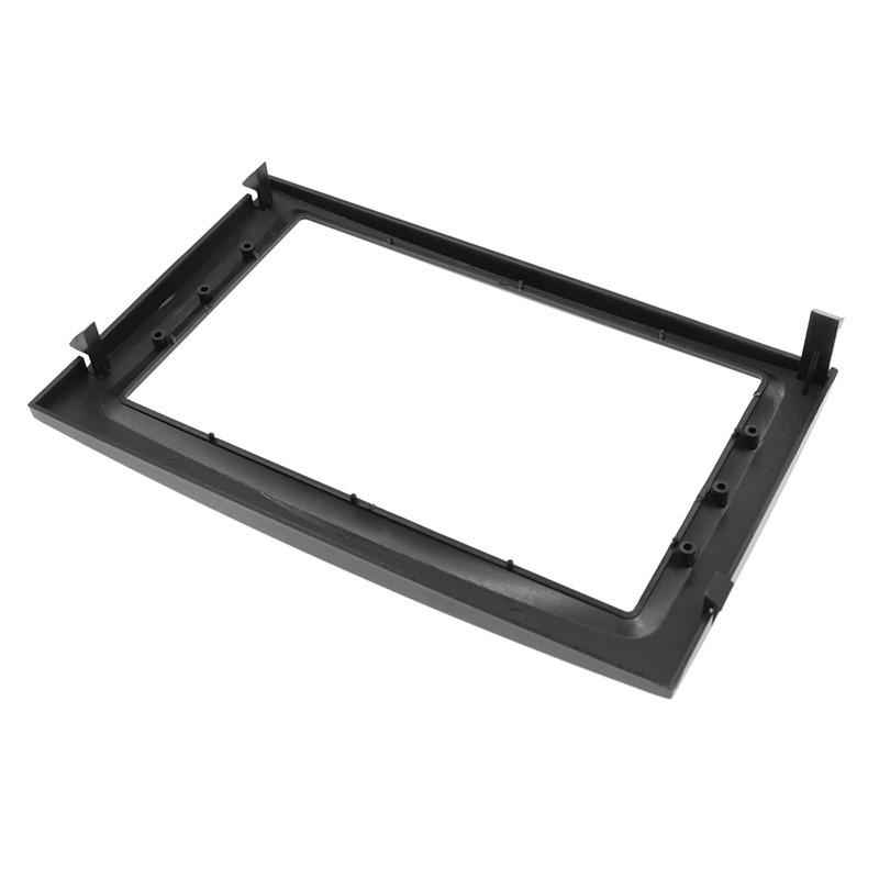 Double Din Car Radio Fascia para Skoda Fabia 2003 2004 2005 2006 Estéreo CD DVD Player Kit de Montagem de Painel Placa de Face Facia Kit de Moldura