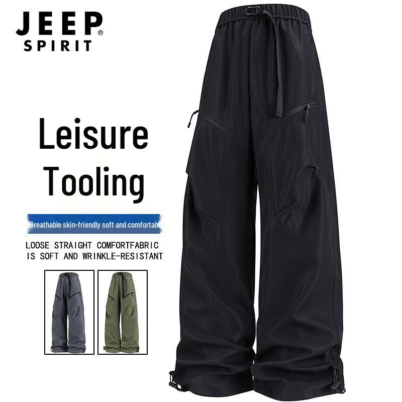 JEEP SPIRIT Men s Casual Straight Fit Trousers 2XL