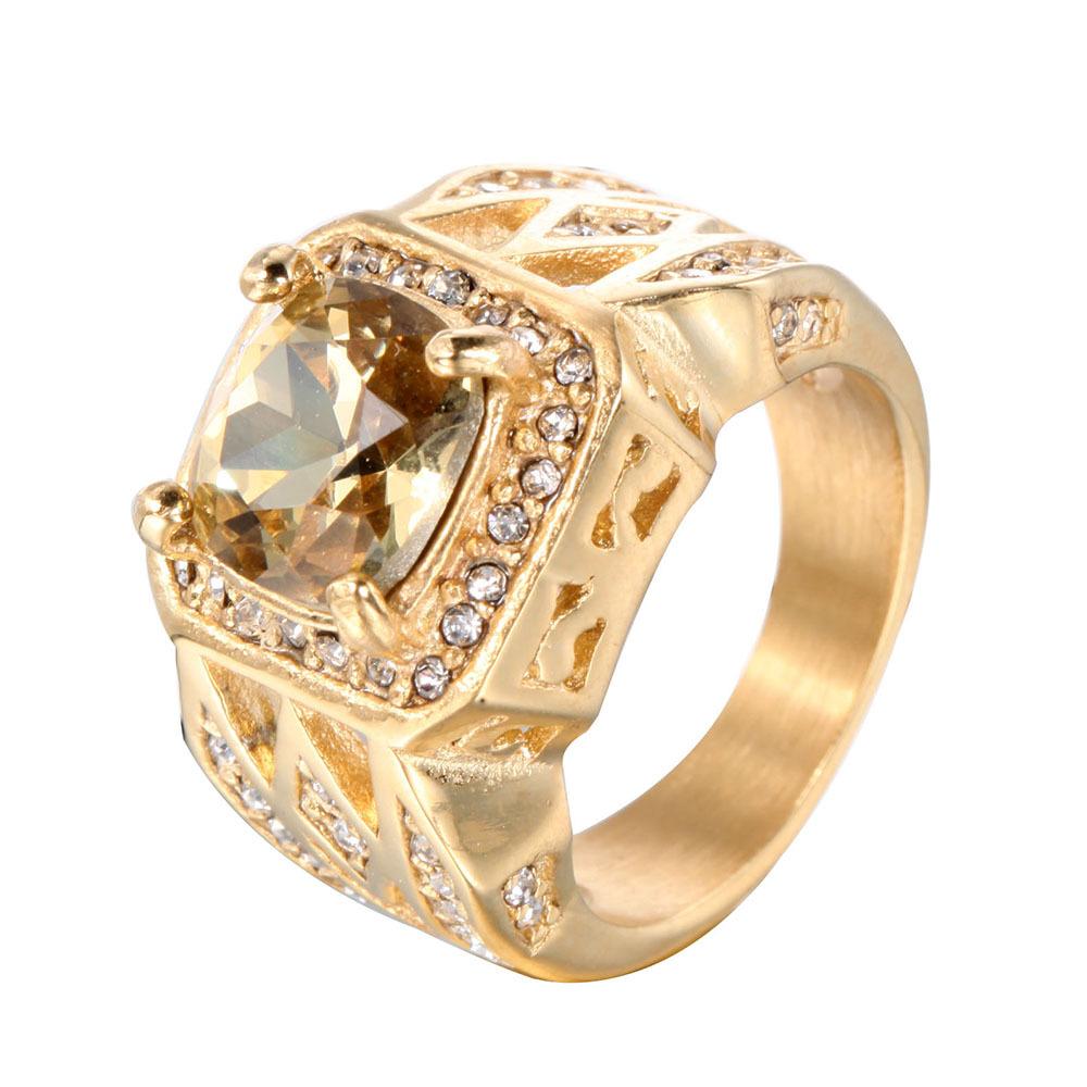 

Хип-хоп Золотой Серебряный Цвет Разноцветный Паве Стразы Айс Аут Блинг Мужские Кольца 316L Нержавеющая Сталь Модное Кольцо Мужские Ювелирные Изделия Подарок US size 8