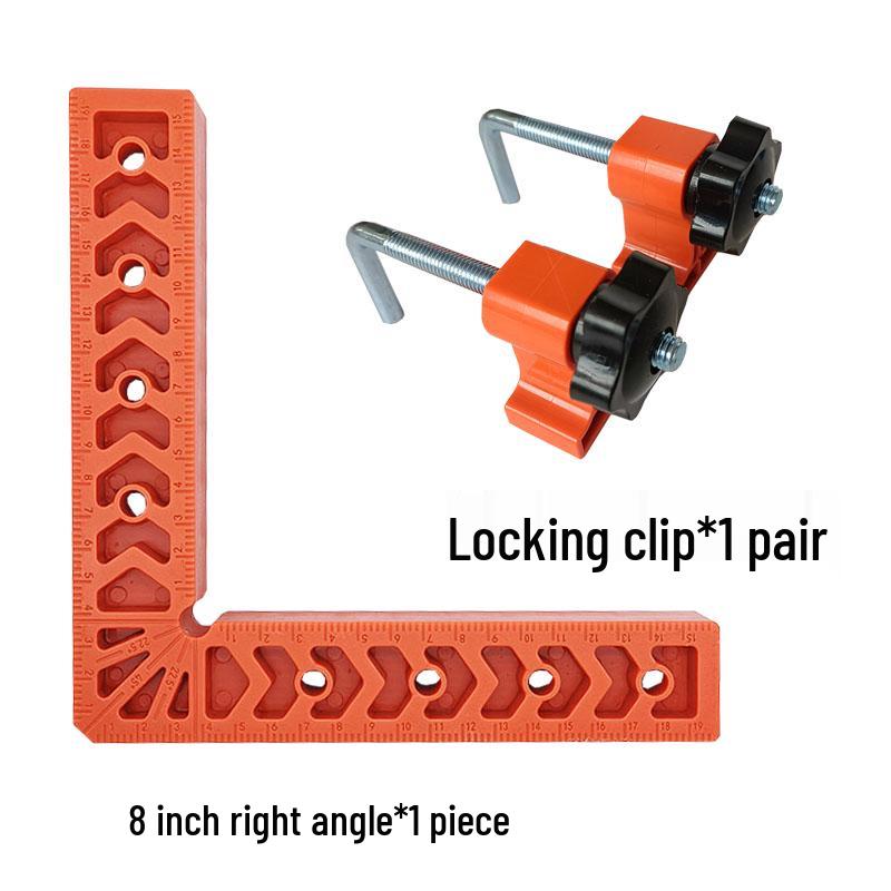 Right Angle Splicing Positioner, Woodworking Tool - 90°/45° Ruler Fixer