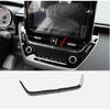 For Toyota Corolla -2025 Carbon Fiber Style Dashboard Center Air Vent Trim