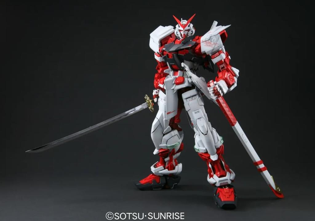 BANDAI SPIRITS PG Mobile Suit Gundam SEED DESTINY Gundam Astray Red Frame Scale Plastic Model Kit 1/60 Pre-Colored