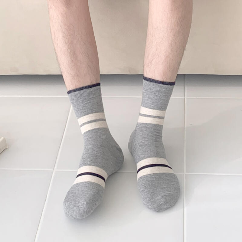 [8-Pair Set] Men's Dangara Mid-Calf Socks