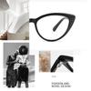 Blue Light Blocking Cat Eye Nearsighted Glasses For Women  Anti Reflection Prescripiton Eyeglasses 0 -0.5 -0.75 To -6.0