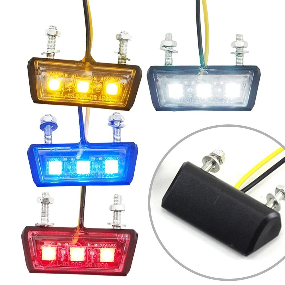 Waterproof Motorcycle License Plate Light with Energy Saving LED Technology
