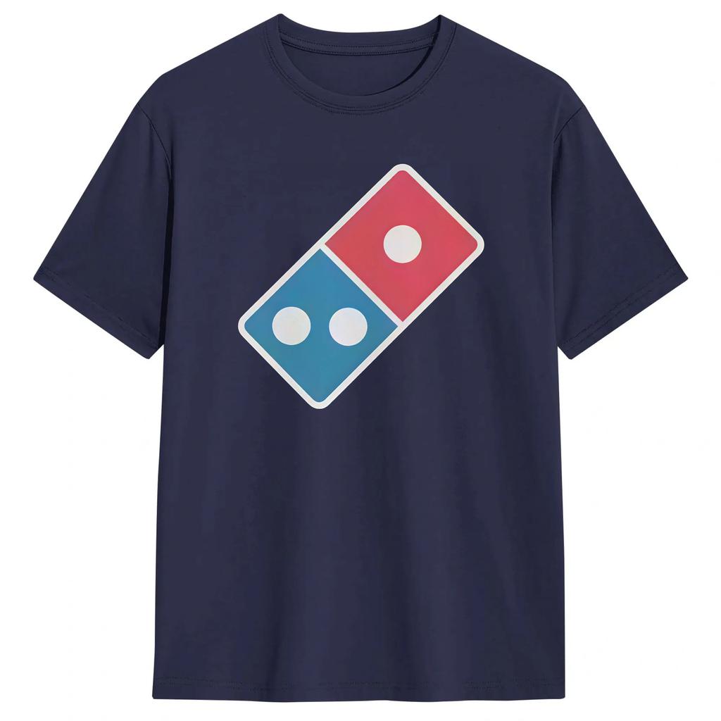 Men Pizza Dominos T Shirt Cotton Clothes Funny Short Sleeve Round Neck Tees Birthday Present Tshirt