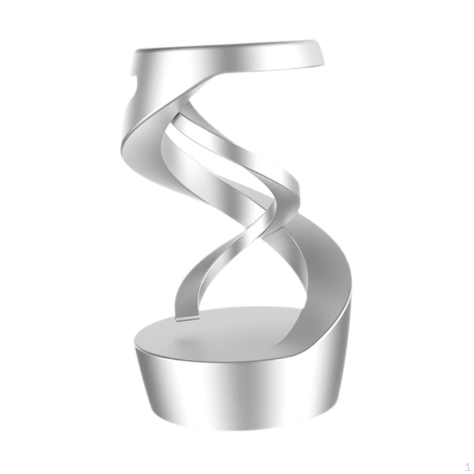 

Настольный гироскоп-игрушка для улучшения фокусировки, левитирующий шар из алюминиевого сплава серебряный