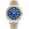 Men's Watch Calendar Luminous Steel Belt Trend Quartz Watch