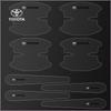 Car Anti-scratch Protective Film Car Door Handle Stickers for TRD Toyota Corolla Auris Yaris Rav4 CHR Camry40 Prius