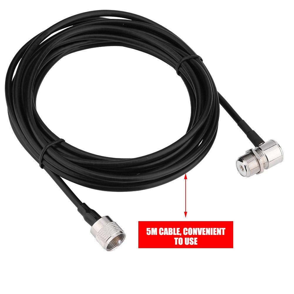 5M PL259 UHF-kontakter for bilradio mobilantennemonteringskabel
