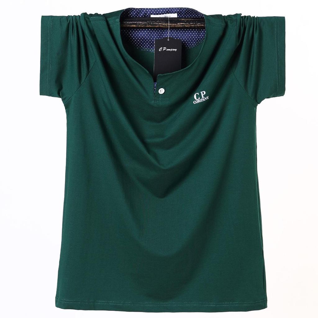 2024 Plus Size Men's V-Neck Sport T-Shirt, Casual Short Sleeve, Youth Extra Large, Half Sleeve, Fat Man Outfit 8335