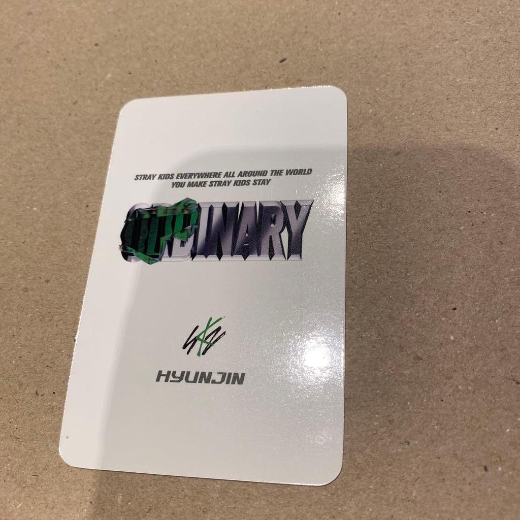 [USED] ODDINARY GLOBAL Trading Card Hyunjin