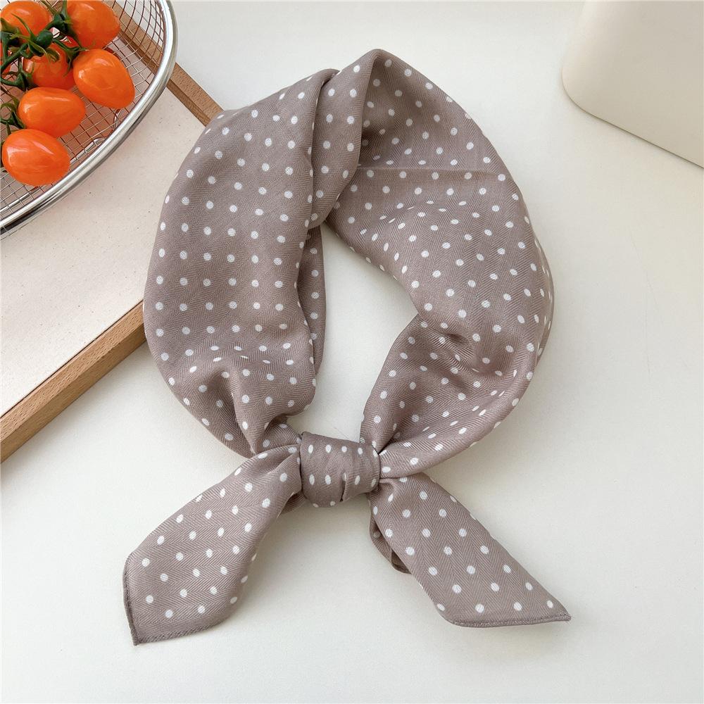 Paisley Flower Print Handkerchief Soft Cotton Linen Head Neck Scarves Hair Scarf Neckerchief Headscarves Square Scarf Headband