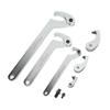 8 Pcs Adjustable Hook Pin Wrench 35‑120mm C Hook Round Head Spanner Set for Motorcycle Dirt Bike