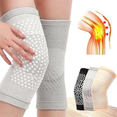 Neues 2-teiliges selbstwärmendes Kniepolster Kniebandage Warm für Arthritis Gelenkschmerzlinderung Verletzungsrehabilitation Gürtel Beinwärmer