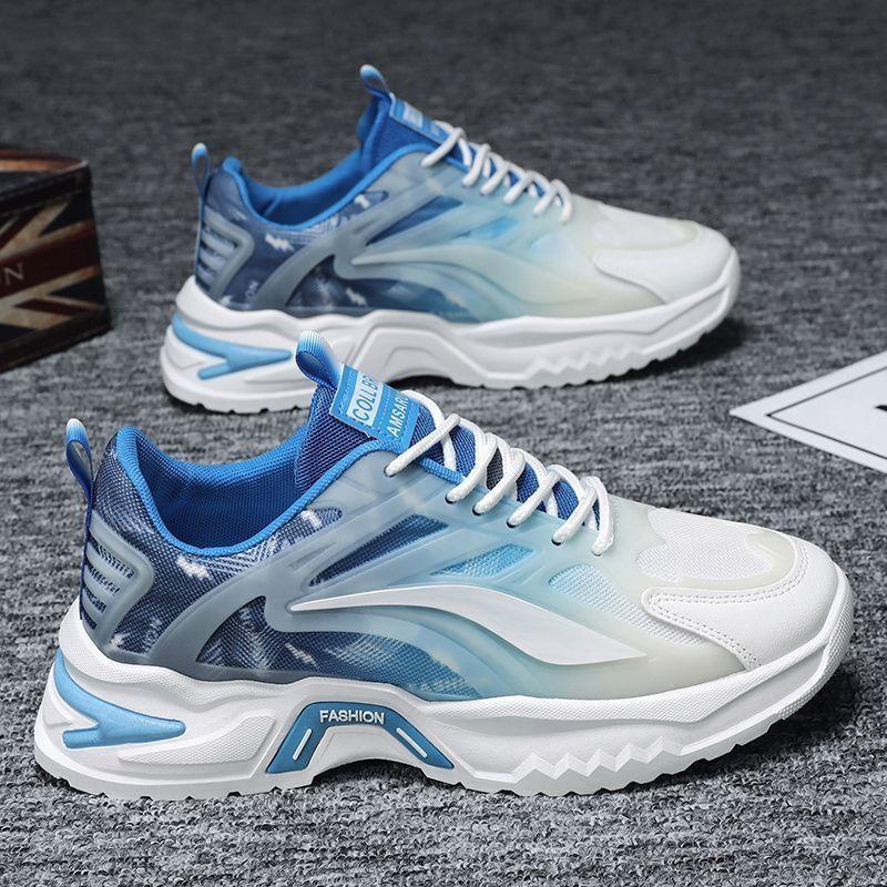 Men's Shoes Summer New Mesh Versatile Running Sneakers Platform Deodorant Dad Shoes Men