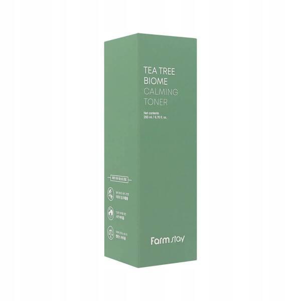 Farmstay Tea Tree Biome Toner Do Twarzy Kojący Do Skóry Problematycznej 200Ml