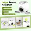 Dog Tennis Ball Launcher Dogs Interactive Puppy Ball Thrower Machine Automatic Treat Dispenser Training Toys for Indoor Outdoor