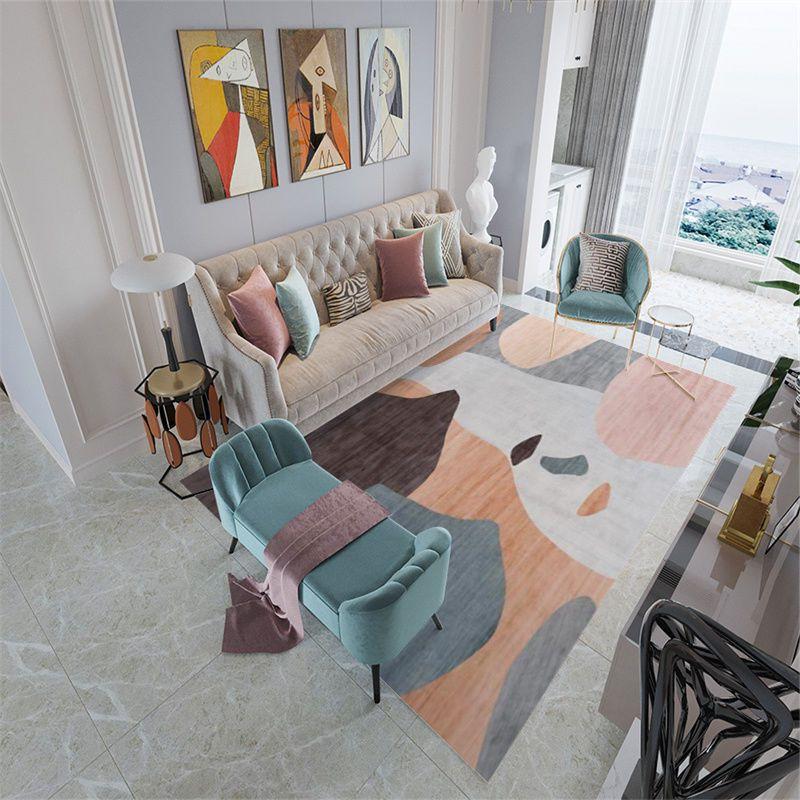Nordic Style Modern Carpet Living Room Decoration Big Size Large Area Rugs Bedroom Children Room Decor Mat Washable Non-slip