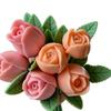 Tulip Candle Holder Silicone Mold for DIY Aroma Diffuser and Plaster Ornament Souvenirs.